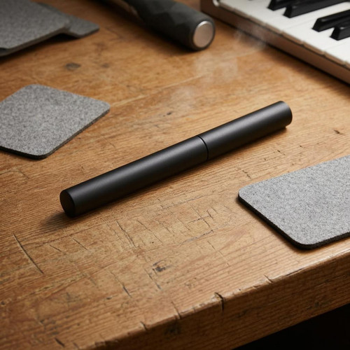 Piano Key Bushing Felt Trimming Knife with Cap – Detail 1