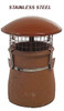 Stainless Steel Terracotta Raincap Cowl