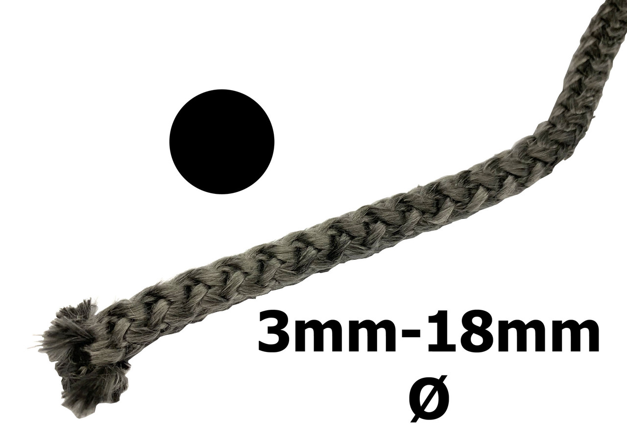 Firm Black Fire Rope