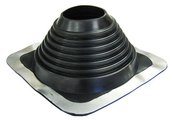 Dektite Premium EPDM Black corrugated roof chimney flashing