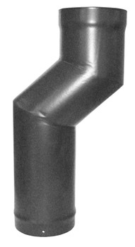 1 Piece flue pipe Offset (50mm)