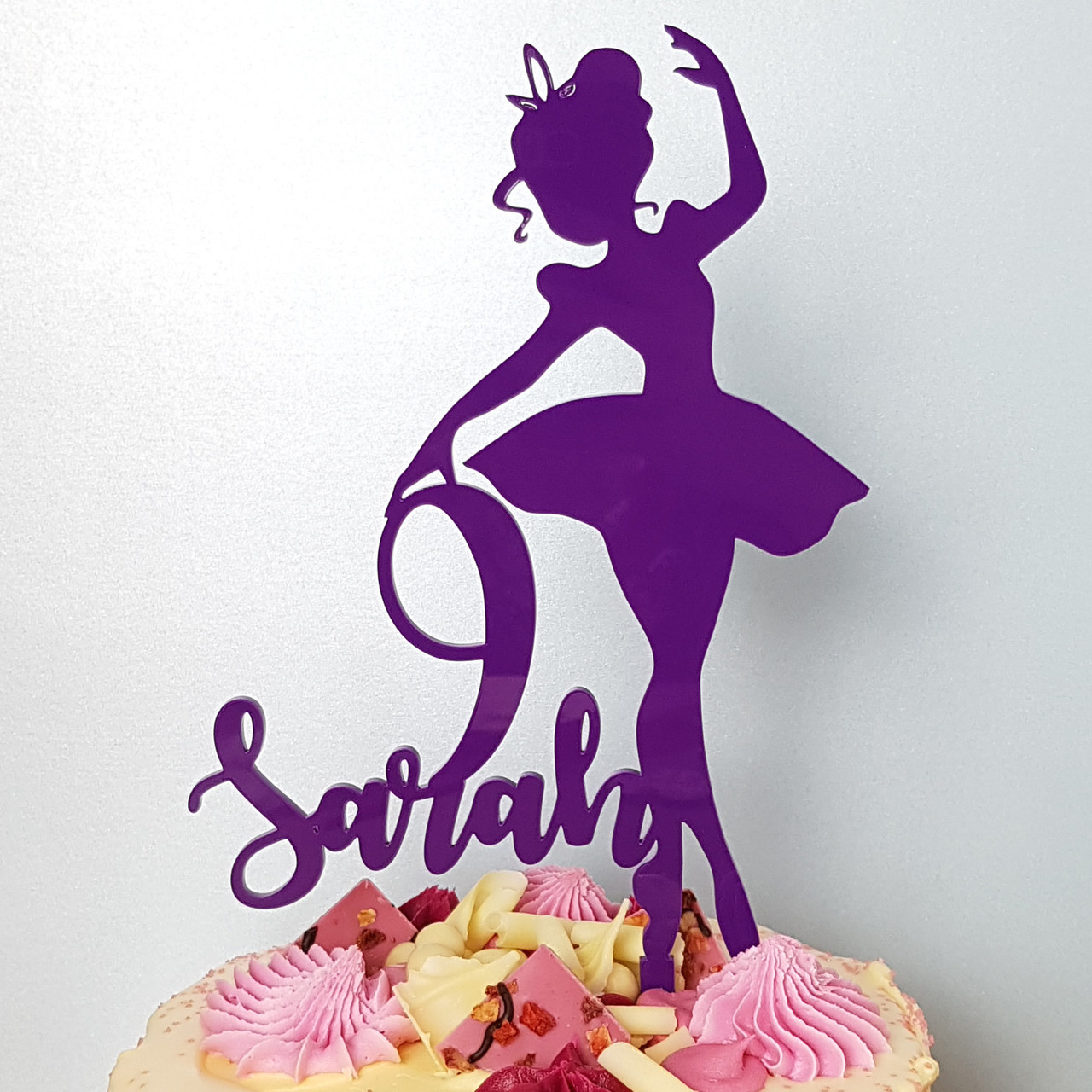 Personalised Ballerina Cake Topper