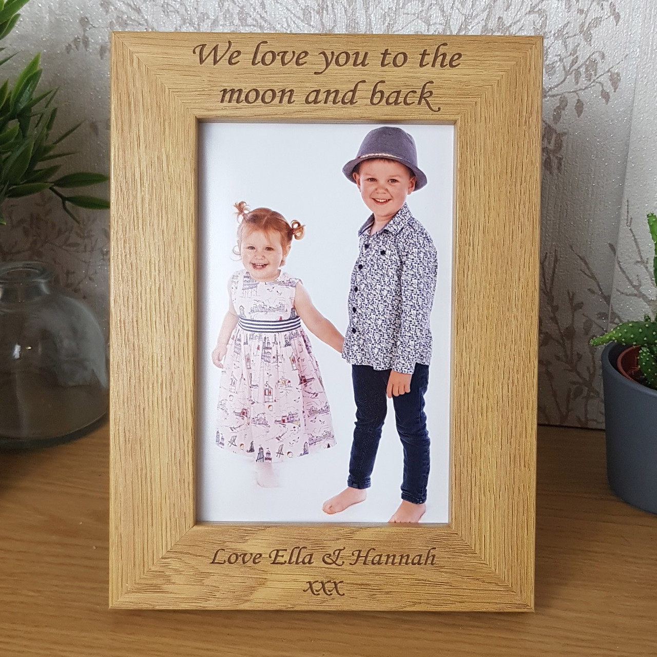Personlaised Photo Frame with any text