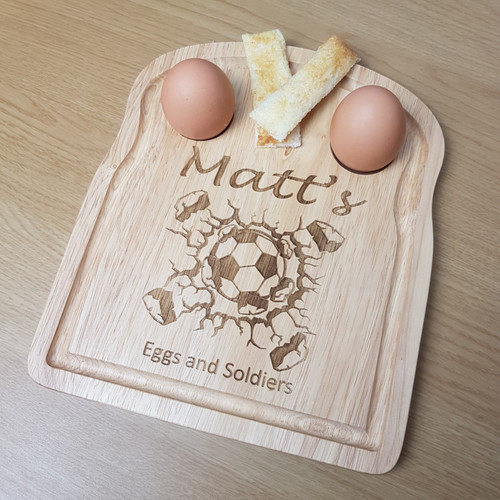 Football Dippy Egg Board For Footy Lovers