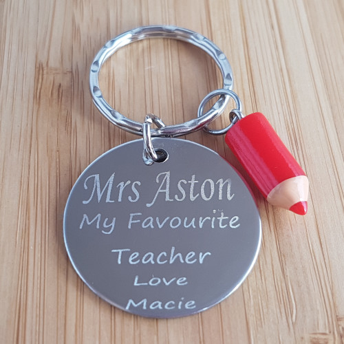 Personalised Teachers Gift, End of Term Thank you Present for Teaching Assistant or Keyworker