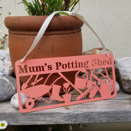 Garden Shed Name Plaque