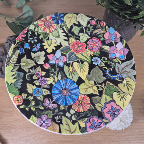 Flower Side Plate 08