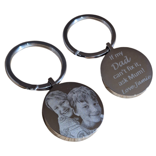 Photo Engrave Keyring