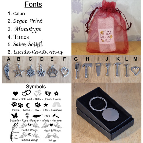 Photo Engraved Keyring for Fathers Day, Mothers Day, Birthday and Christmas Gifts. Add photos, hand and footprints, Baby Scan, Handwriting and any text