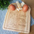 Toast Shaped Personalised Dippy Egg Board for  Children, Toddler. Non Chocolate Easter Gift for Kids