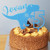 T-Rex Name Dinosaur Cake Topper