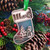 Personalised Christmas Stocking Name Hanger, Snowman Design
