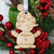 Traditional Snowman Name Hanger for decorating Christmas Trees