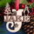 Penguin Name and Initial Designed Xmas Tree Decoration