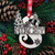 Snowman Name and Initial Designed Xmas Tree Decoration