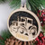 Tractor Xmas Tree Hanger, Personalised Gift For Farmers, Tractor enthusiasts. Stocking Gift for Boys.