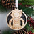 Astronaut Christmas Tree Personalised Decoration. Gift for Space loving boys and girls