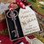 Santas Magic Key with personalised Wooden Tag