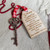 Santas Magic Key with personalised Wooden Tag