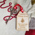 Santas Magic Key with personalised Wooden Tag