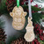 Snowman Name Christmas Tree Decoration, Xmas Hange in Snowman Shape, Gift for Girls and Boys