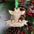 Personalied Giraffe Xmas Tree Hanger, Christmas Gift for Giraffe Lovers, Trip to the zoo