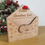 Personalised Santa Letter made from Maple wood, Father Christmas Gift List, Naughty and Nice tradition Note holder for collection from Elves