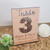 Personalised Wedding Table Numbers, With any text added. Party Table Name