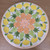 Large Plate Handpainted with Lemons, Pinapples, Pears and an Orange. Fruit Bowl or serving Platter Food safe
