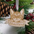 Personalised Cat Xmas Tree Hanger, Christmas Gift for Cat Lover Personalised Cat Xmas Tree Hanger, Christmas Gift for Cat Lover