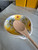 Bright Sunflower, Blue Flowers, Leaf Inspired Flower Spoon Rest. Hand painted, Glazed and Fired, food safe.