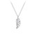 Feather Silver Necklace