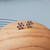 Snowflake 925 Sterling Silver Stud Earrings - Sale