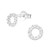 925 Sterling Silver Circle Studs