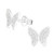 Butterfly Sterling Silver Earrings