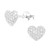 925 Sterling Silver Full Heart Sparkle