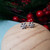 Snowflake Stud Sterling Silver Earrings