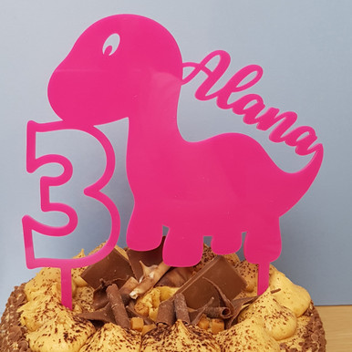 Baby Dinosaur Layer Cake - Classy Girl Cupcakes