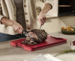 Cut&Carve™ Plus Multi-Function Red Chopping Board - Extra Large