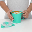 Microwave 656ml Medium Soup Mug, Mixed