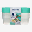 Sistema Nest-It™Meal Prep 1.9L - 5 Pack