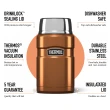 Thermos 'King'  710ml Food Flask - Colours