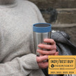 Circular & Co. - Reusable 12oz Travel Mug - Stainless Steel/Rockpool Blue