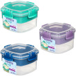 Snacks TO GO 400ml Clear With Clips