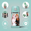 Thermos Disney Frozen Funtainer Bottle 335ml/ Food Flask 290ml