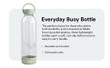 eKu Upcycle Everyday Buoy Bottle 570ml - Made from 100% Upcycled Materials- Sage