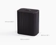 Tota Trio Luxe 90L Laundry Basket (Black)