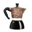 Bialetti - Moka Induction Dolce & Gabanna 4/6 Cup - Leopardo