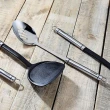 Kitchen Tubular Tools Stainless Steel Solid Spoon