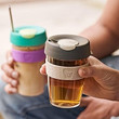 Original Clear - Tritan Plastic Reusable Coffee Cup - 12oz Matcha